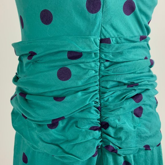Marc Jacobs Polka Dot Halter Cotton Dress Size 4 - Picture 11 of 16
